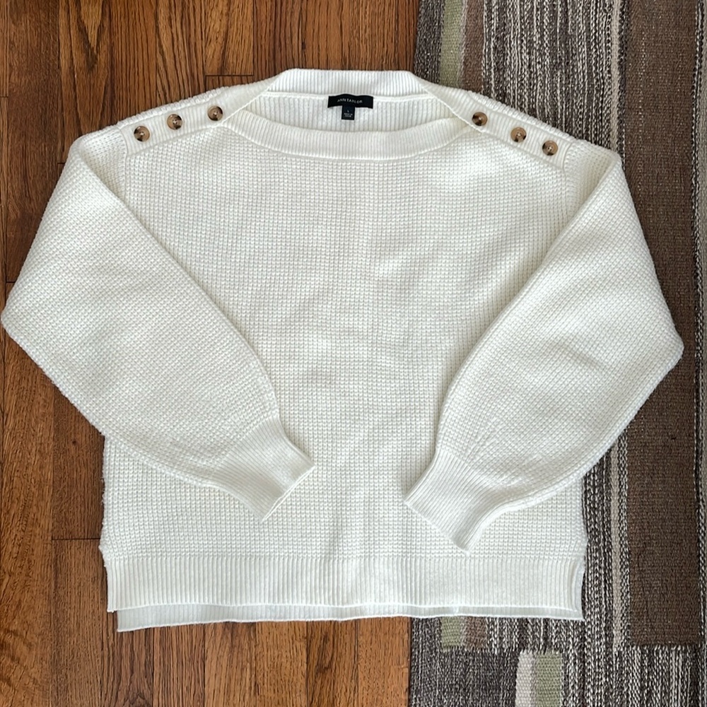 Soft ivory sweater